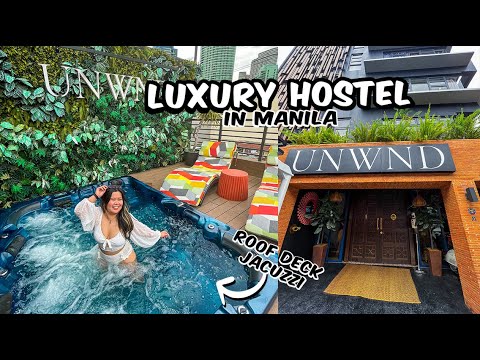 Luxury Hostel In Manila With Roof Deck Jacuzzi – Unwnd Lux Hostel – Makati